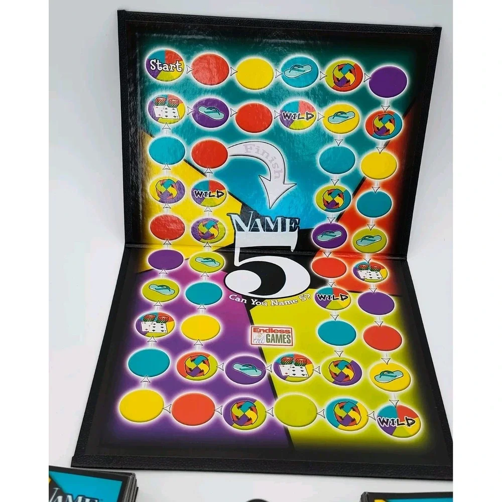 Name 5 Board Can You‎ Endless Learn School Learning Game Age 12+ SEE B60.0GA1858